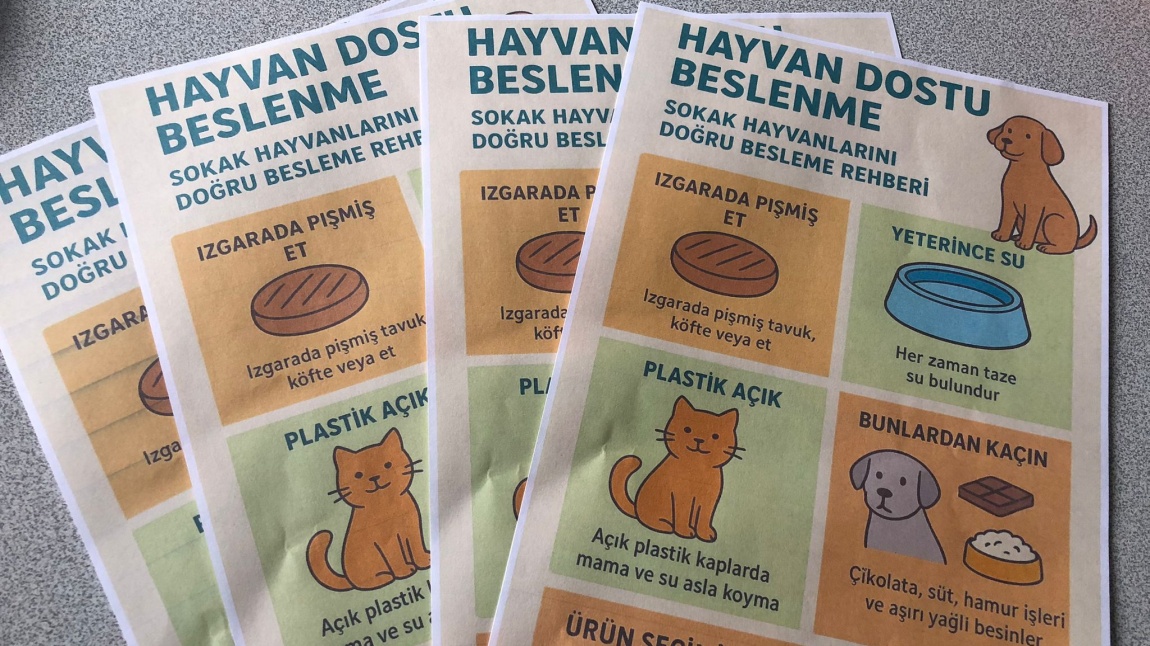 Sağlıklı Beslenme Yolculuğum Projesi Kapsamındaki Etkinliklerimiz